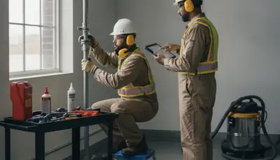 Emergency plumber servicing a home in Savannah, GA for leaks, pipe repairs, and urgent plumbing issues