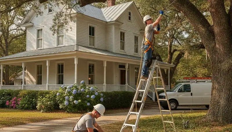 Plumbing repair technician serving Savannah, GA for emergency leak and drain services
