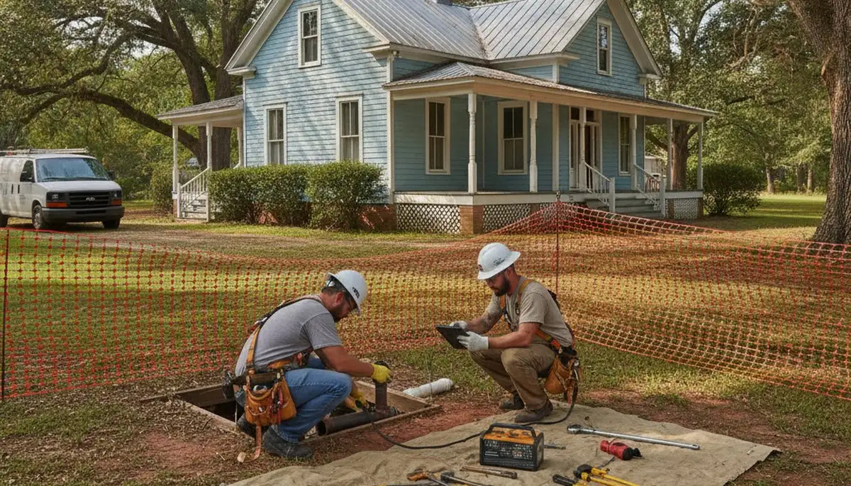Savannah, GA plumber repairing a leak for a plumbing repair service
