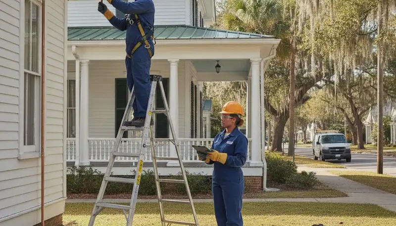 Savannah, GA plumbing repair service truck for residential leak and pipe repair