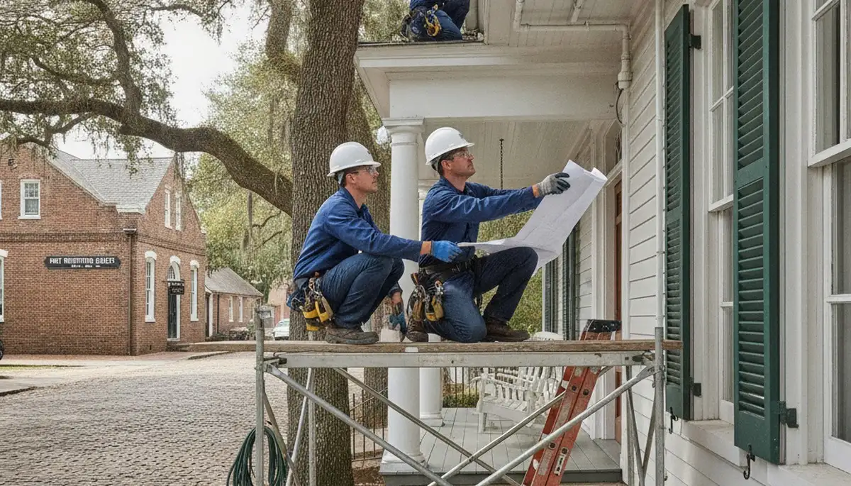 Savannah, GA plumber repairing a leaking pipe for residential plumbing service