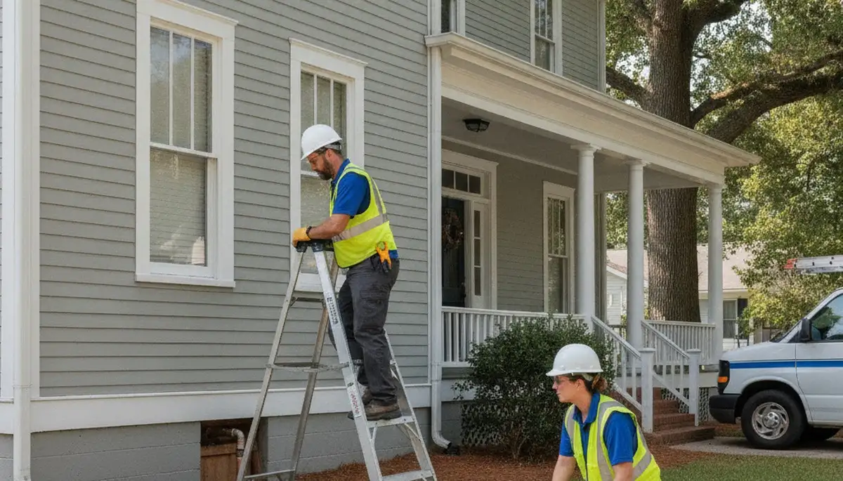 Savannah, GA plumber repairing a residential leak for fast local plumbing service