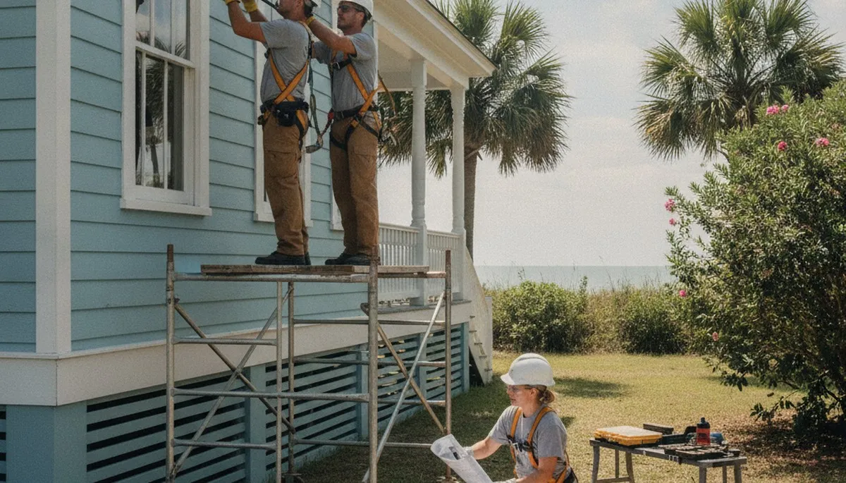 Plumber repairing a leak in Savannah, GA for plumbing repair service